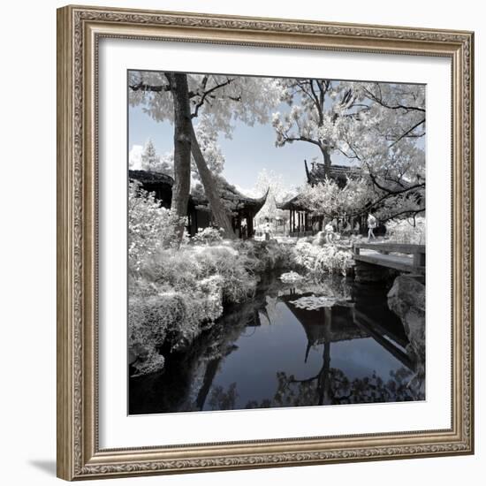 China 10MKm2 Collection - Another Look - Temple Lake-Philippe Hugonnard-Framed Photographic Print