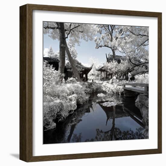 China 10MKm2 Collection - Another Look - Temple Lake-Philippe Hugonnard-Framed Photographic Print