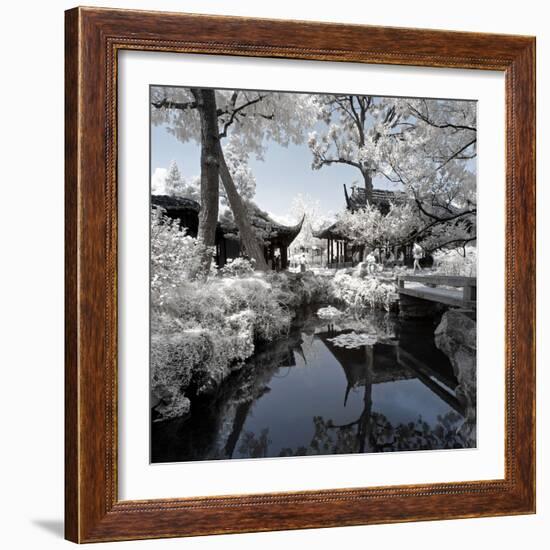 China 10MKm2 Collection - Another Look - Temple Lake-Philippe Hugonnard-Framed Photographic Print