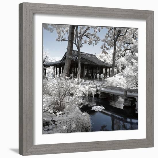 China 10MKm2 Collection - Another Look - Temple Lake-Philippe Hugonnard-Framed Photographic Print