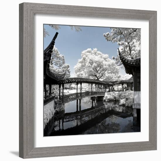 China 10MKm2 Collection - Another Look - Temple Lake-Philippe Hugonnard-Framed Photographic Print