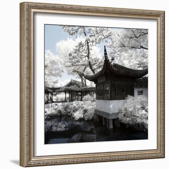 China 10MKm2 Collection - Another Look - Temple Lake-Philippe Hugonnard-Framed Photographic Print