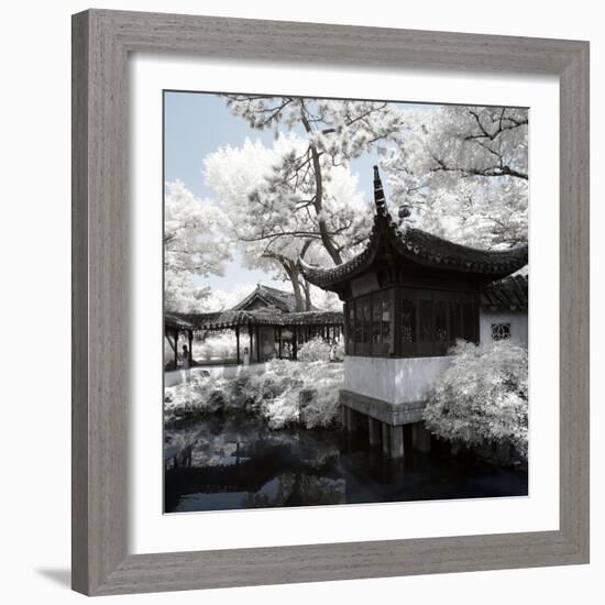 China 10MKm2 Collection - Another Look - Temple Lake-Philippe Hugonnard-Framed Photographic Print