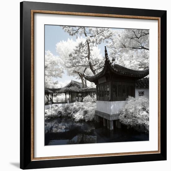 China 10MKm2 Collection - Another Look - Temple Lake-Philippe Hugonnard-Framed Photographic Print