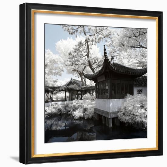 China 10MKm2 Collection - Another Look - Temple Lake-Philippe Hugonnard-Framed Photographic Print