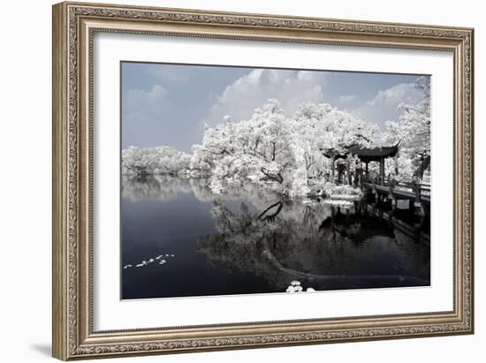 China 10MKm2 Collection - Another Look - View of the Temple-Philippe Hugonnard-Framed Photographic Print