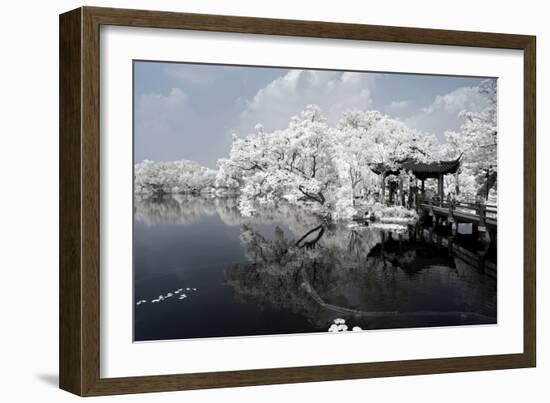 China 10MKm2 Collection - Another Look - View of the Temple-Philippe Hugonnard-Framed Photographic Print