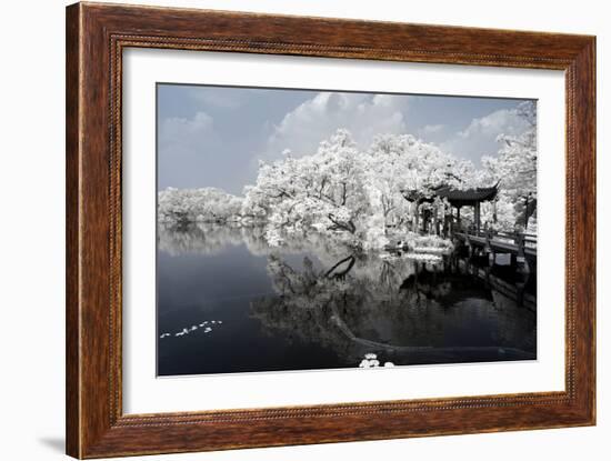 China 10MKm2 Collection - Another Look - View of the Temple-Philippe Hugonnard-Framed Photographic Print