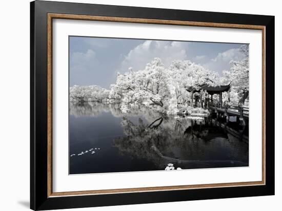 China 10MKm2 Collection - Another Look - View of the Temple-Philippe Hugonnard-Framed Photographic Print