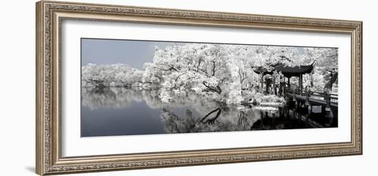 China 10MKm2 Collection - Another Look - View of the Temple-Philippe Hugonnard-Framed Photographic Print