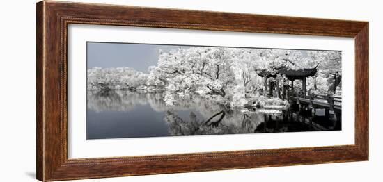 China 10MKm2 Collection - Another Look - View of the Temple-Philippe Hugonnard-Framed Photographic Print