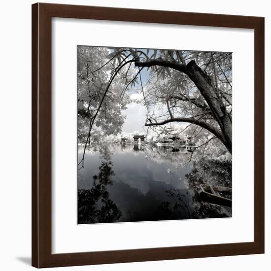 China 10MKm2 Collection - Another Look - View of the Temple-Philippe Hugonnard-Framed Photographic Print