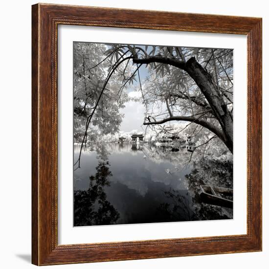 China 10MKm2 Collection - Another Look - View of the Temple-Philippe Hugonnard-Framed Photographic Print