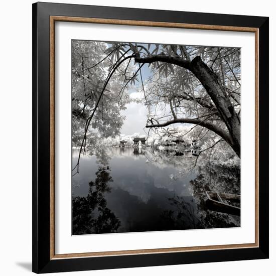 China 10MKm2 Collection - Another Look - View of the Temple-Philippe Hugonnard-Framed Photographic Print