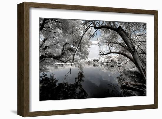 China 10MKm2 Collection - Another Look - View of the Temple-Philippe Hugonnard-Framed Photographic Print