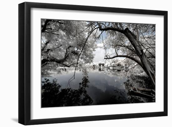 China 10MKm2 Collection - Another Look - View of the Temple-Philippe Hugonnard-Framed Photographic Print