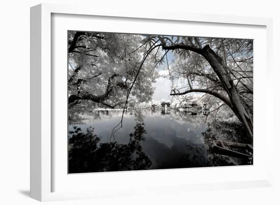 China 10MKm2 Collection - Another Look - View of the Temple-Philippe Hugonnard-Framed Photographic Print