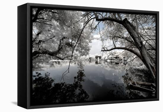 China 10MKm2 Collection - Another Look - View of the Temple-Philippe Hugonnard-Framed Premier Image Canvas