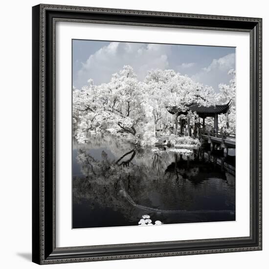 China 10MKm2 Collection - Another Look - View of the Temple-Philippe Hugonnard-Framed Photographic Print