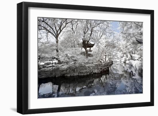 China 10MKm2 Collection - Another Look - White Pavilion-Philippe Hugonnard-Framed Photographic Print