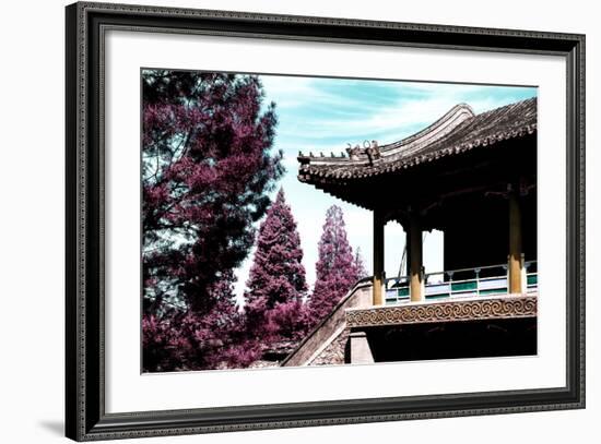 China 10MKm2 Collection - Architectural Temple-Philippe Hugonnard-Framed Photographic Print