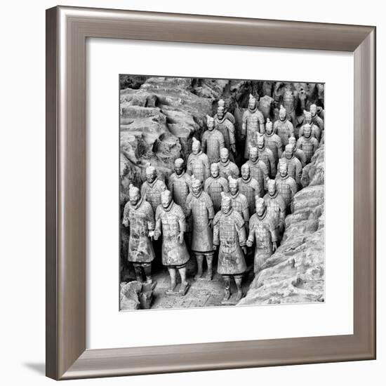 China 10MKm2 Collection - Army of Terracotta Warriors - Shaanxi Province-Philippe Hugonnard-Framed Photographic Print