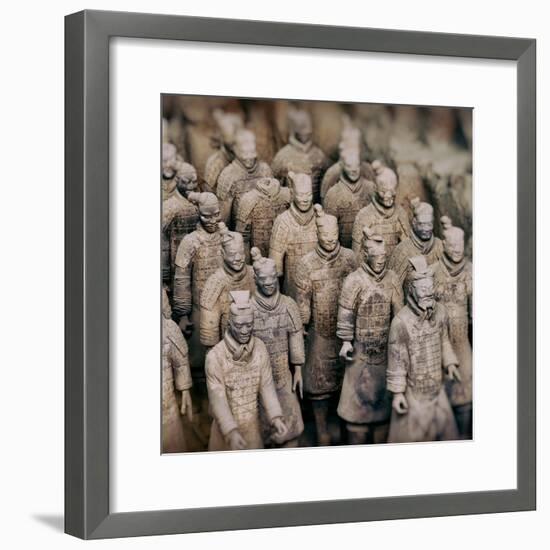 China 10MKm2 Collection - Army of Terracotta Warriors - Shaanxi Province-Philippe Hugonnard-Framed Photographic Print