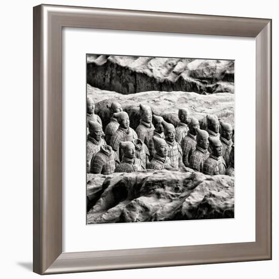 China 10MKm2 Collection - Army of Terracotta Warriors - Shaanxi Province-Philippe Hugonnard-Framed Photographic Print