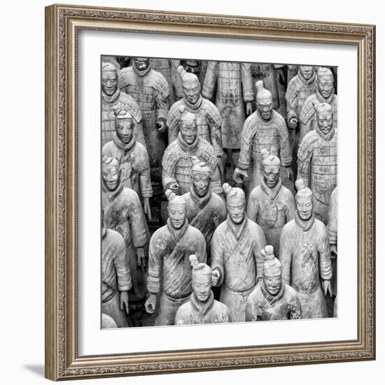 China 10MKm2 Collection - Army of Terracotta Warriors - Shaanxi Province-Philippe Hugonnard-Framed Photographic Print