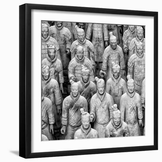 China 10MKm2 Collection - Army of Terracotta Warriors - Shaanxi Province-Philippe Hugonnard-Framed Photographic Print