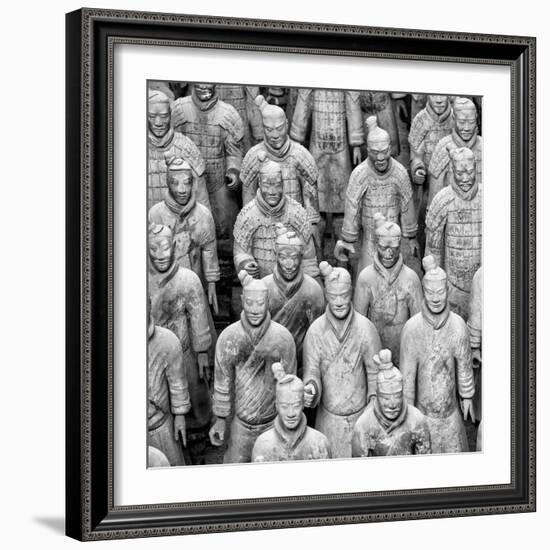 China 10MKm2 Collection - Army of Terracotta Warriors - Shaanxi Province-Philippe Hugonnard-Framed Photographic Print