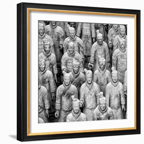 China 10MKm2 Collection - Army of Terracotta Warriors - Shaanxi Province-Philippe Hugonnard-Framed Photographic Print