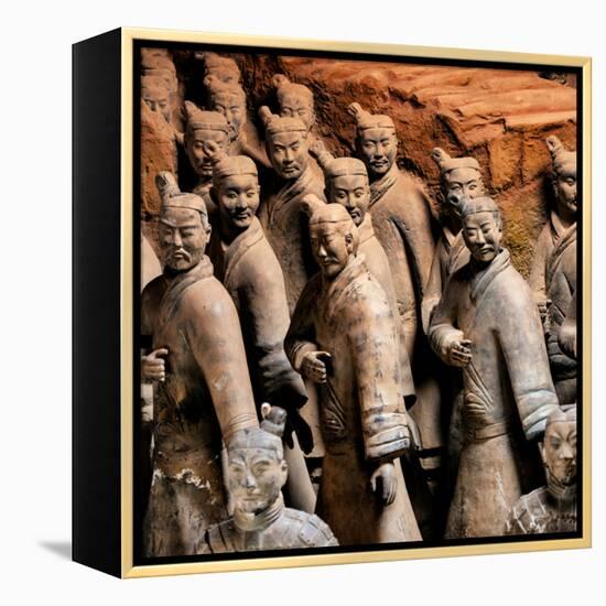 China 10MKm2 Collection - Army of Terracotta Warriors - Shaanxi Province-Philippe Hugonnard-Framed Premier Image Canvas