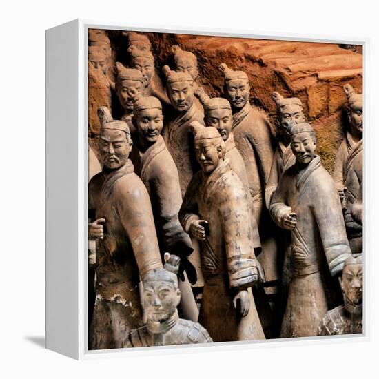 China 10MKm2 Collection - Army of Terracotta Warriors - Shaanxi Province-Philippe Hugonnard-Framed Premier Image Canvas