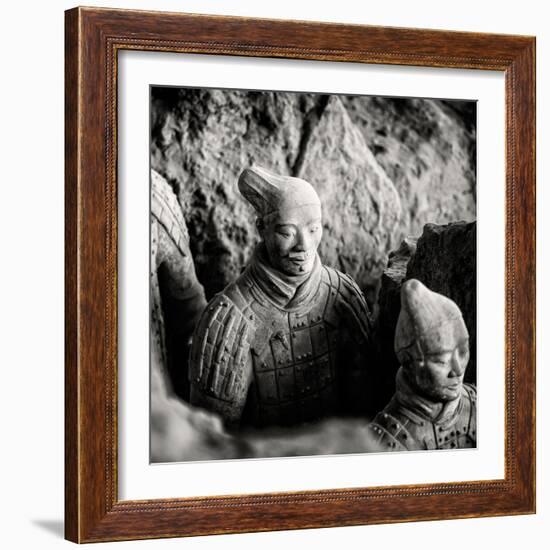 China 10MKm2 Collection - Army of Terracotta Warriors - Shaanxi Province-Philippe Hugonnard-Framed Photographic Print