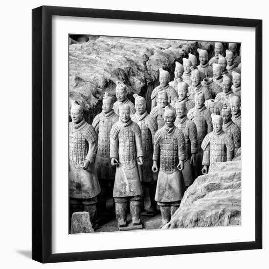 China 10MKm2 Collection - Army of Terracotta Warriors - Shaanxi Province-Philippe Hugonnard-Framed Photographic Print