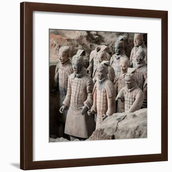 China 10MKm2 Collection - Army of Terracotta Warriors - Shaanxi Province-Philippe Hugonnard-Framed Photographic Print