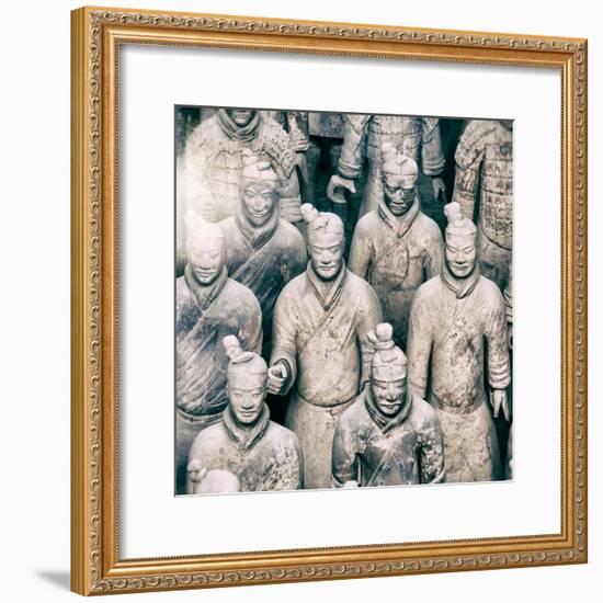 China 10MKm2 Collection - Army of Terracotta Warriors - Shaanxi Province-Philippe Hugonnard-Framed Photographic Print