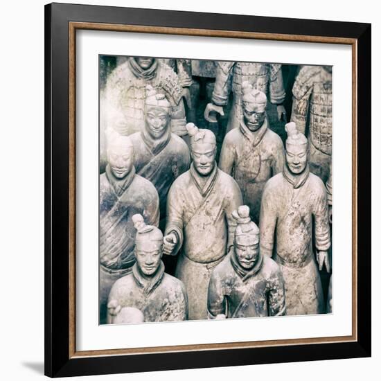 China 10MKm2 Collection - Army of Terracotta Warriors - Shaanxi Province-Philippe Hugonnard-Framed Photographic Print