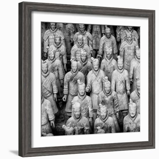 China 10MKm2 Collection - Army of Terracotta Warriors - Shaanxi Province-Philippe Hugonnard-Framed Photographic Print