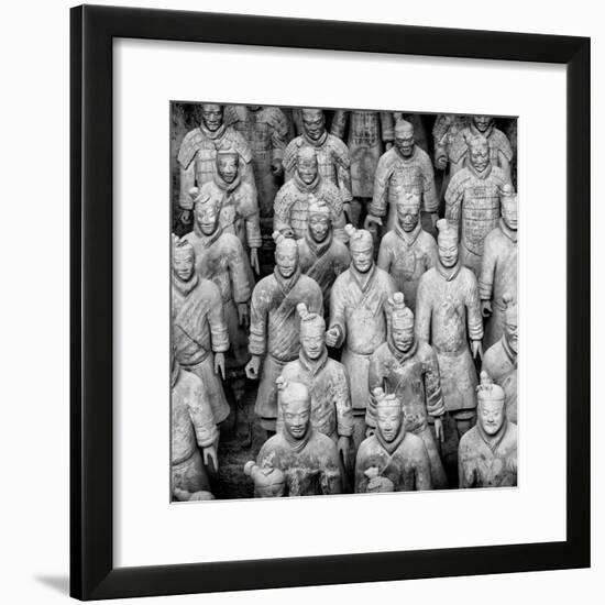 China 10MKm2 Collection - Army of Terracotta Warriors - Shaanxi Province-Philippe Hugonnard-Framed Photographic Print