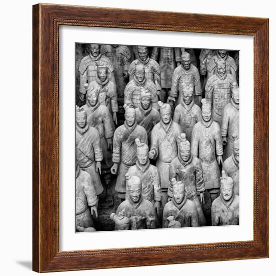 China 10MKm2 Collection - Army of Terracotta Warriors - Shaanxi Province-Philippe Hugonnard-Framed Photographic Print