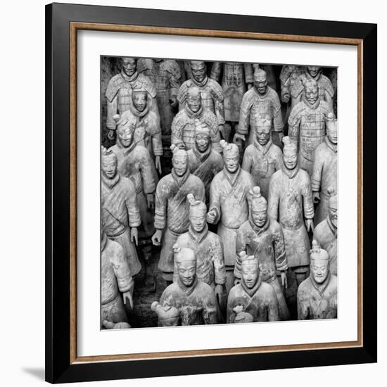 China 10MKm2 Collection - Army of Terracotta Warriors - Shaanxi Province-Philippe Hugonnard-Framed Photographic Print