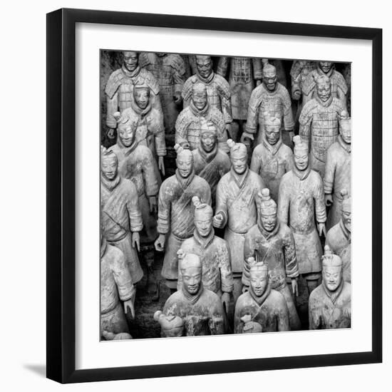 China 10MKm2 Collection - Army of Terracotta Warriors - Shaanxi Province-Philippe Hugonnard-Framed Photographic Print