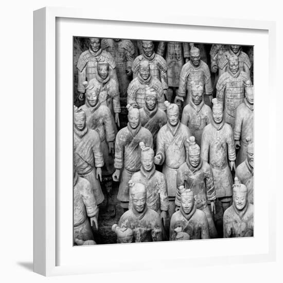 China 10MKm2 Collection - Army of Terracotta Warriors - Shaanxi Province-Philippe Hugonnard-Framed Photographic Print