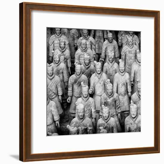 China 10MKm2 Collection - Army of Terracotta Warriors - Shaanxi Province-Philippe Hugonnard-Framed Photographic Print