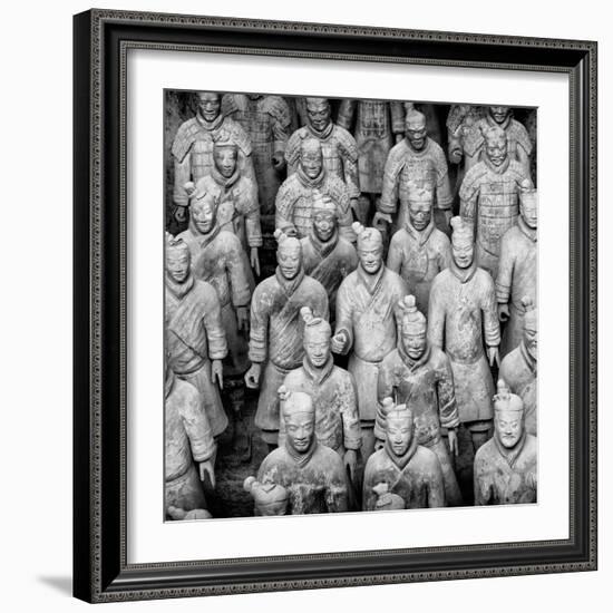 China 10MKm2 Collection - Army of Terracotta Warriors - Shaanxi Province-Philippe Hugonnard-Framed Photographic Print