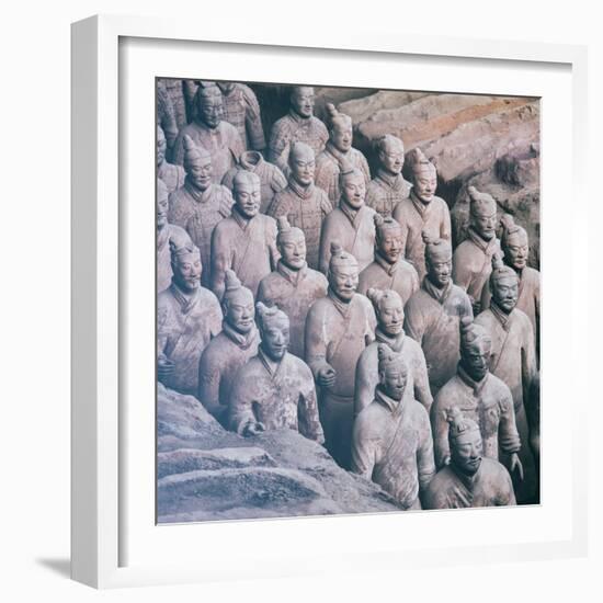 China 10MKm2 Collection - Army of Terracotta Warriors - Shaanxi Province-Philippe Hugonnard-Framed Photographic Print