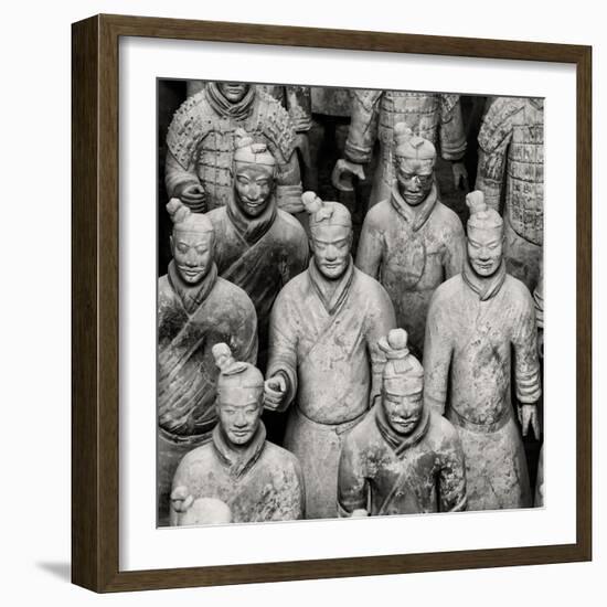 China 10MKm2 Collection - Army of Terracotta Warriors - Shaanxi Province-Philippe Hugonnard-Framed Photographic Print