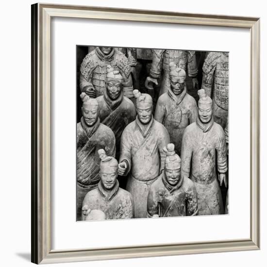 China 10MKm2 Collection - Army of Terracotta Warriors - Shaanxi Province-Philippe Hugonnard-Framed Photographic Print